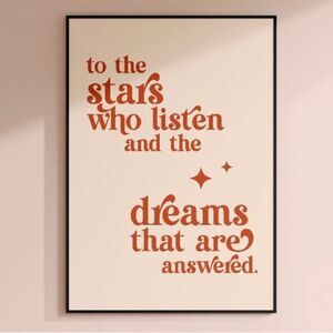 A Court of Thrones and Roses Sarah J Maas Print